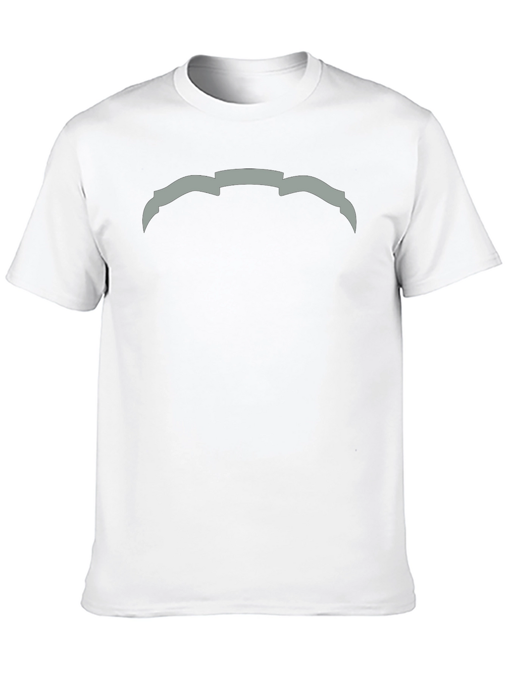 Modern Graphic Tee - Abstract Design Black Cotton Casual