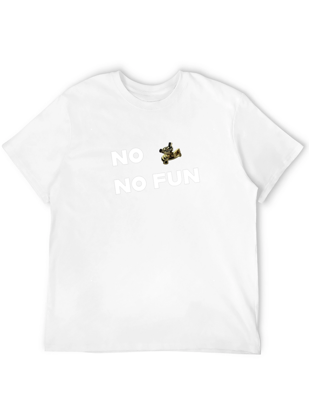 No Fun T-Shirt - Black Graphic Tee