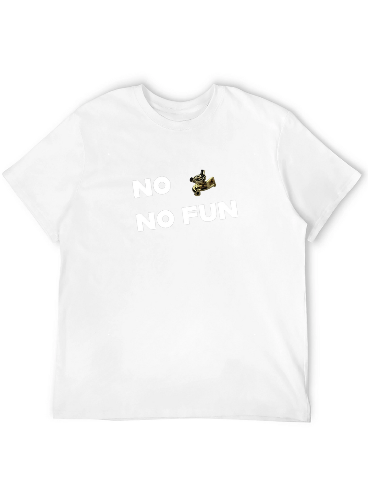 No Fun T-Shirt - Black Graphic Tee