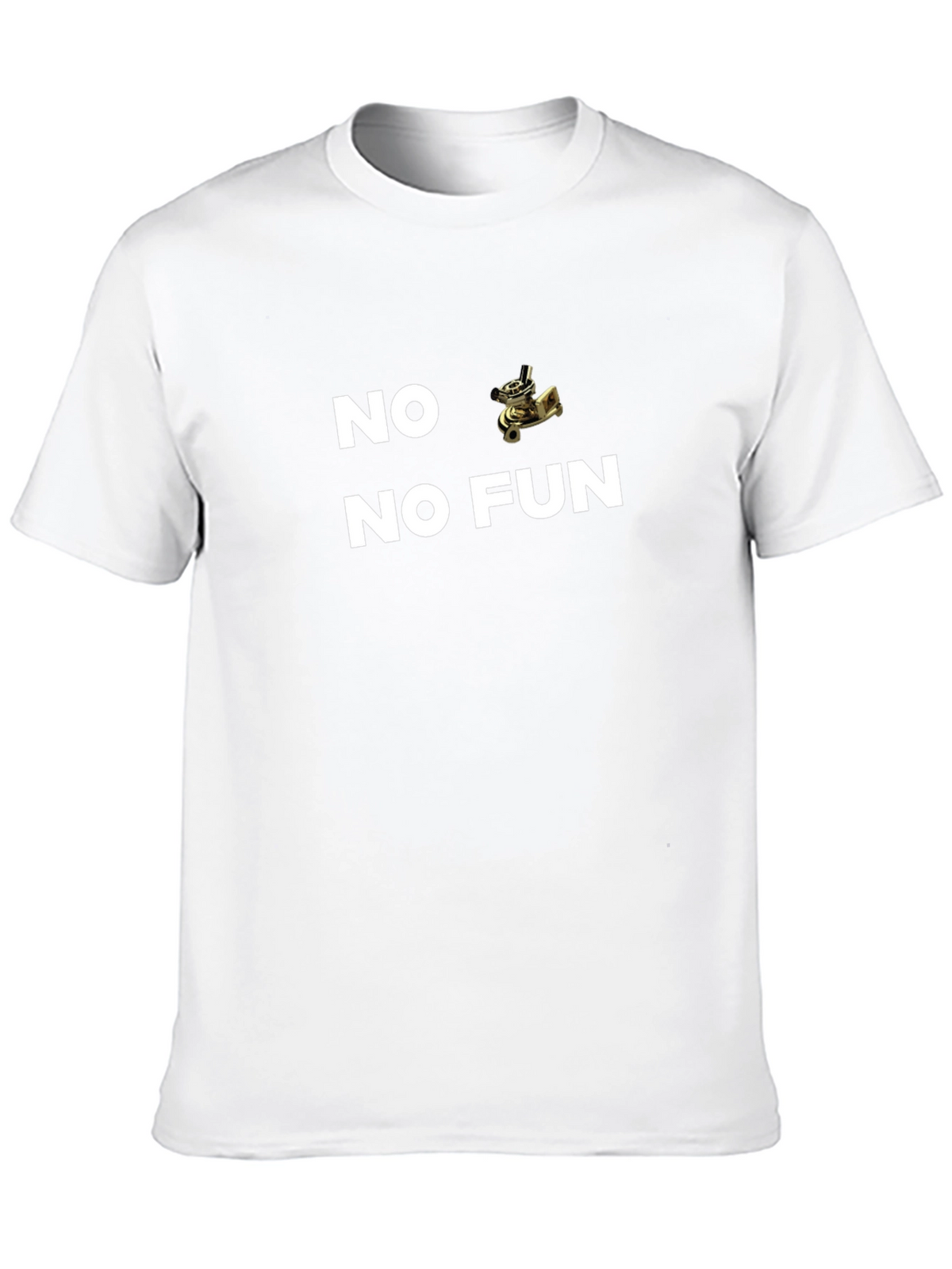 No Fun T-Shirt - Black Graphic Tee