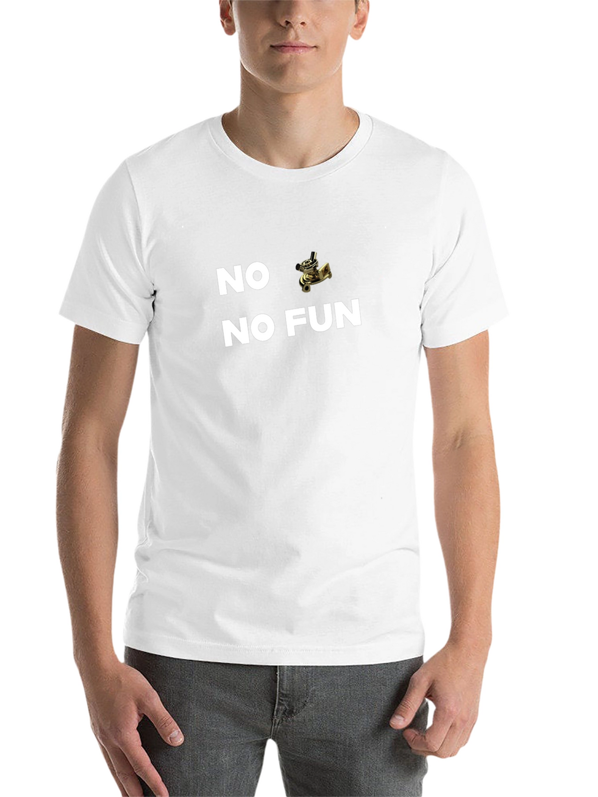No Fun T-Shirt - Black Graphic Tee