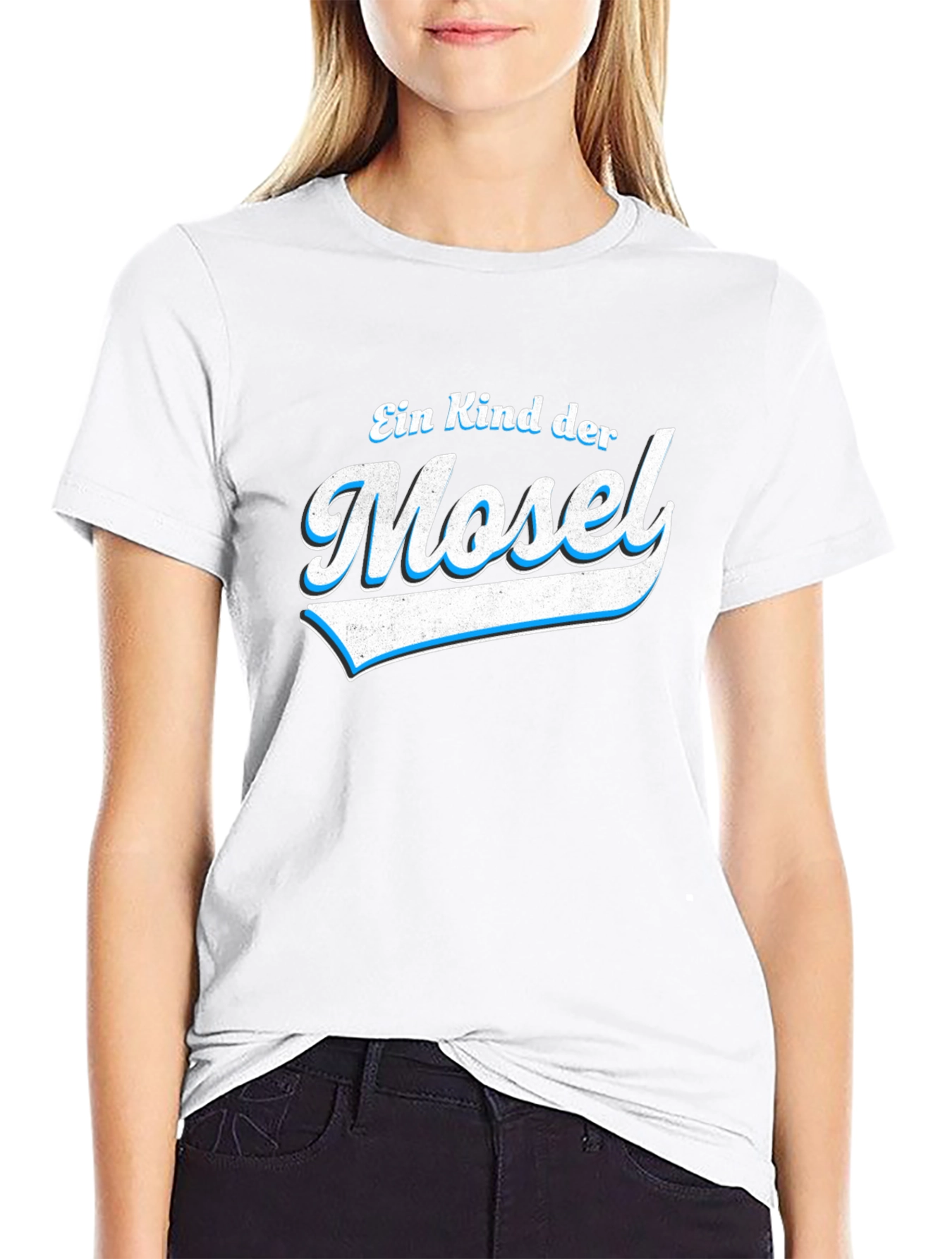 Ein Kind Der Mosel Black Graphic Tee