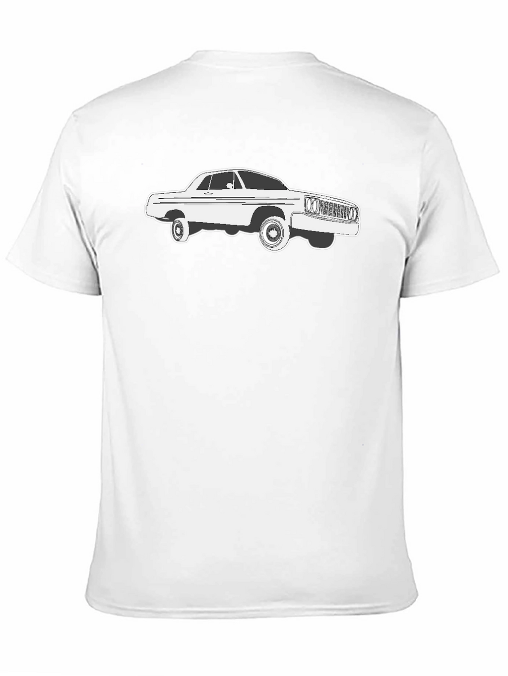 Classic Car Graphic T-Shirt - Black