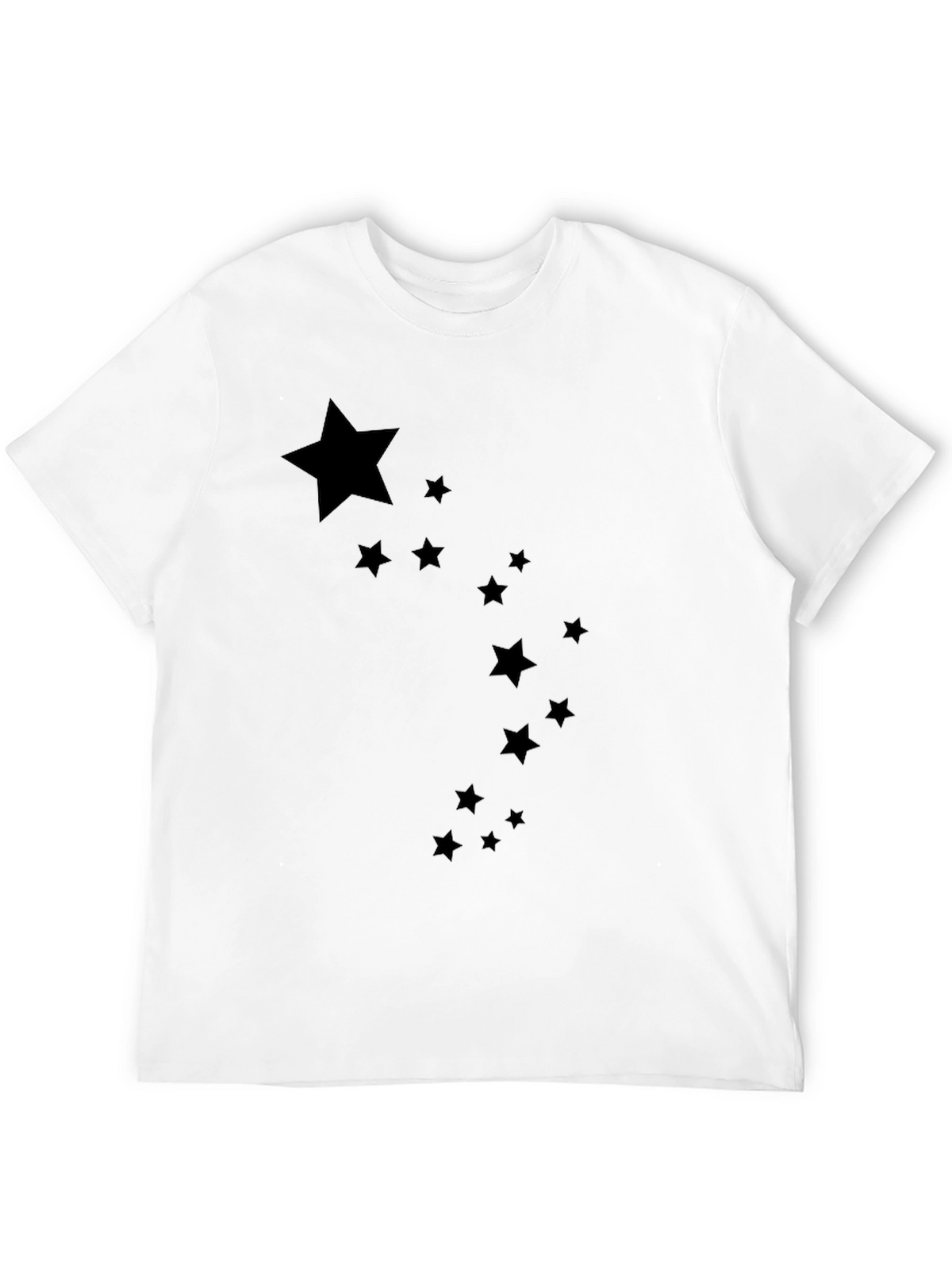 Starry Night Tee - Mens Black Graphic T-Shirt
