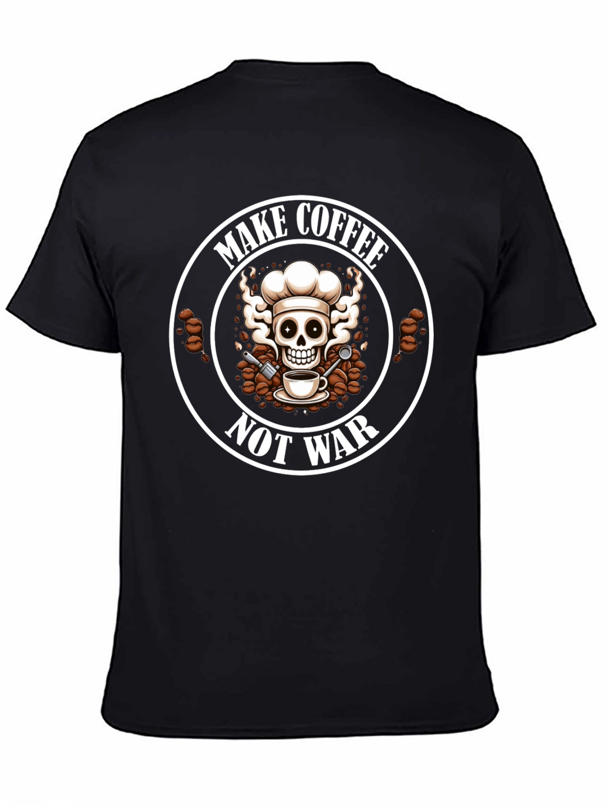 Make Coffee Not War Graphic T-Shirt