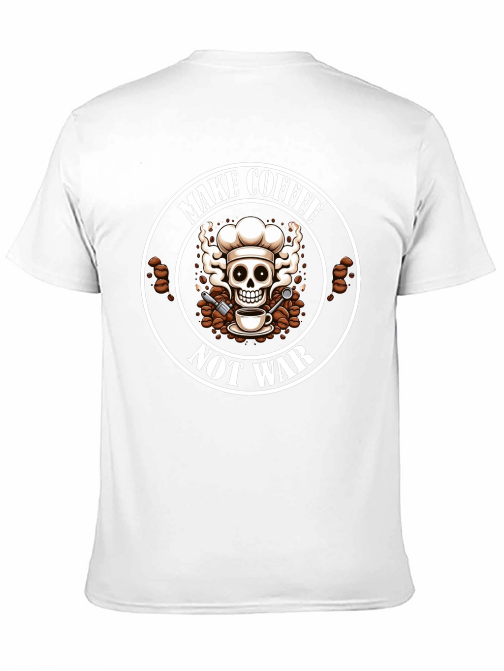 Make Coffee Not War Graphic T-Shirt