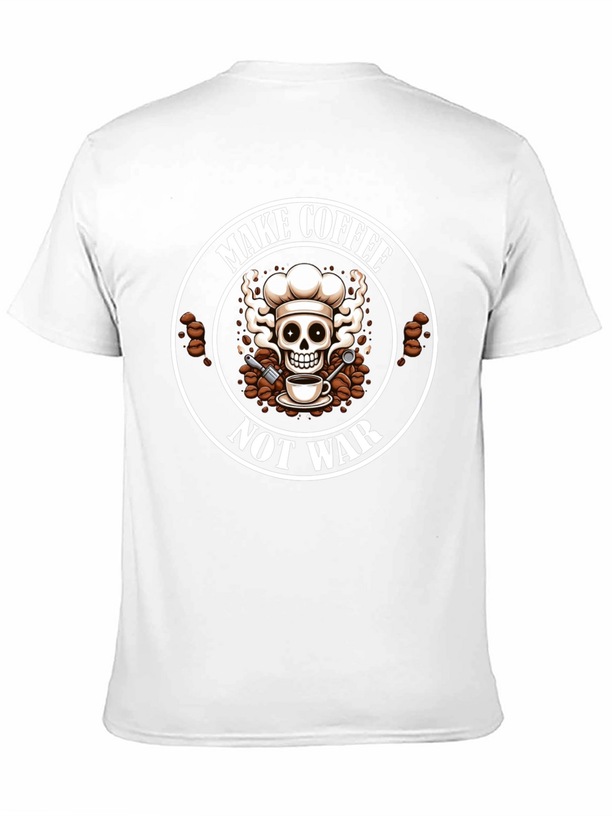 Make Coffee Not War Graphic T-Shirt