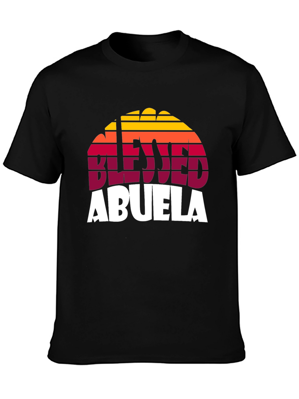 Blessed Abuela Retro Graphic T-Shirt