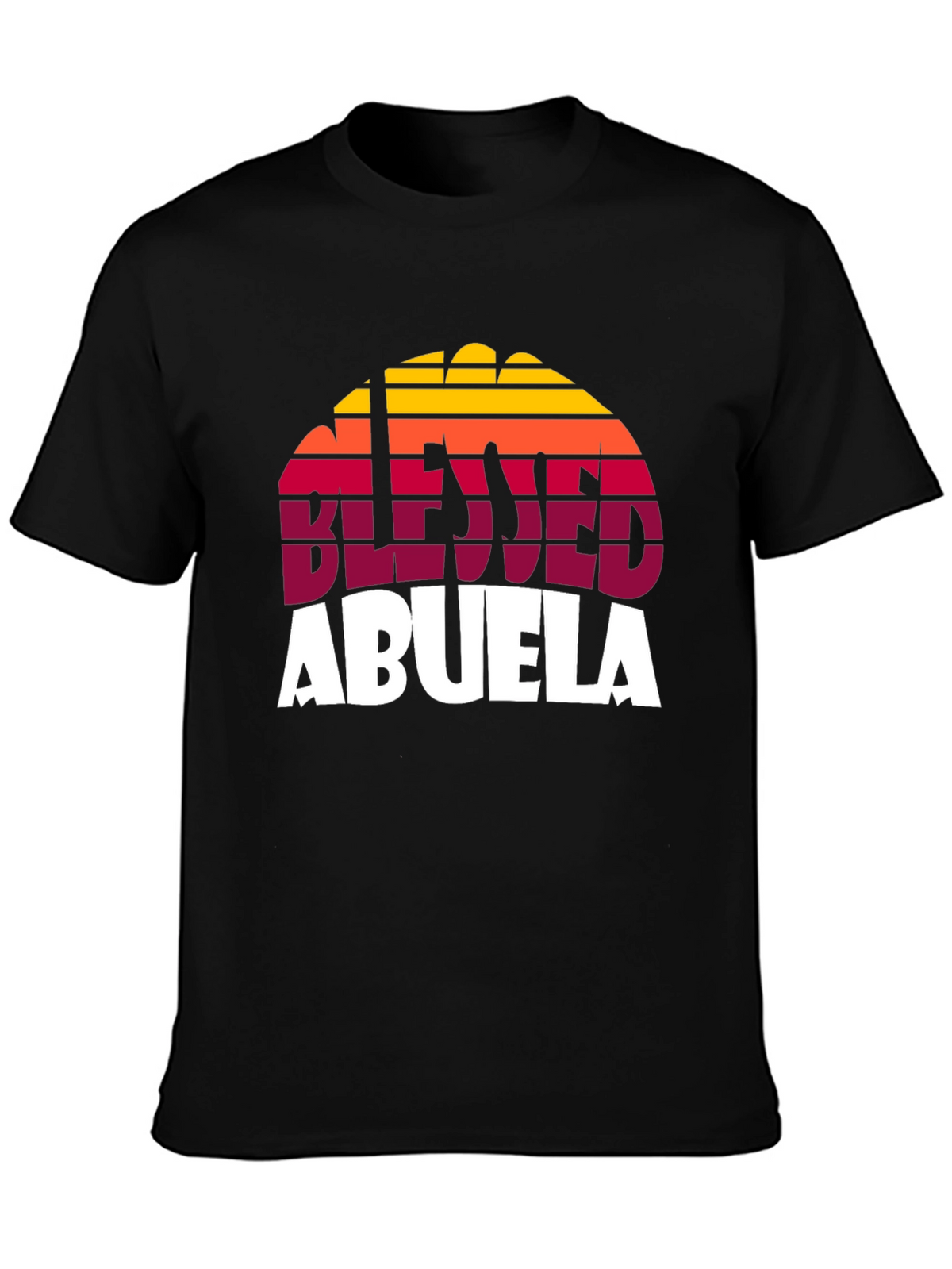 Blessed Abuela Retro Graphic T-Shirt