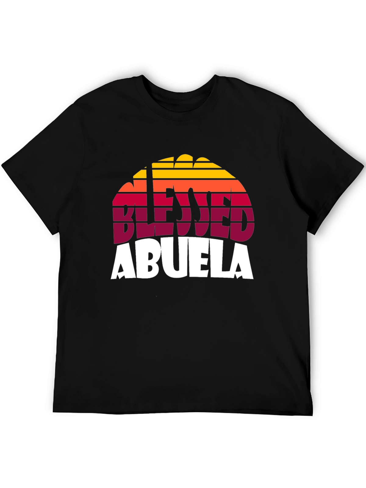 Blessed Abuela Retro Graphic T-Shirt