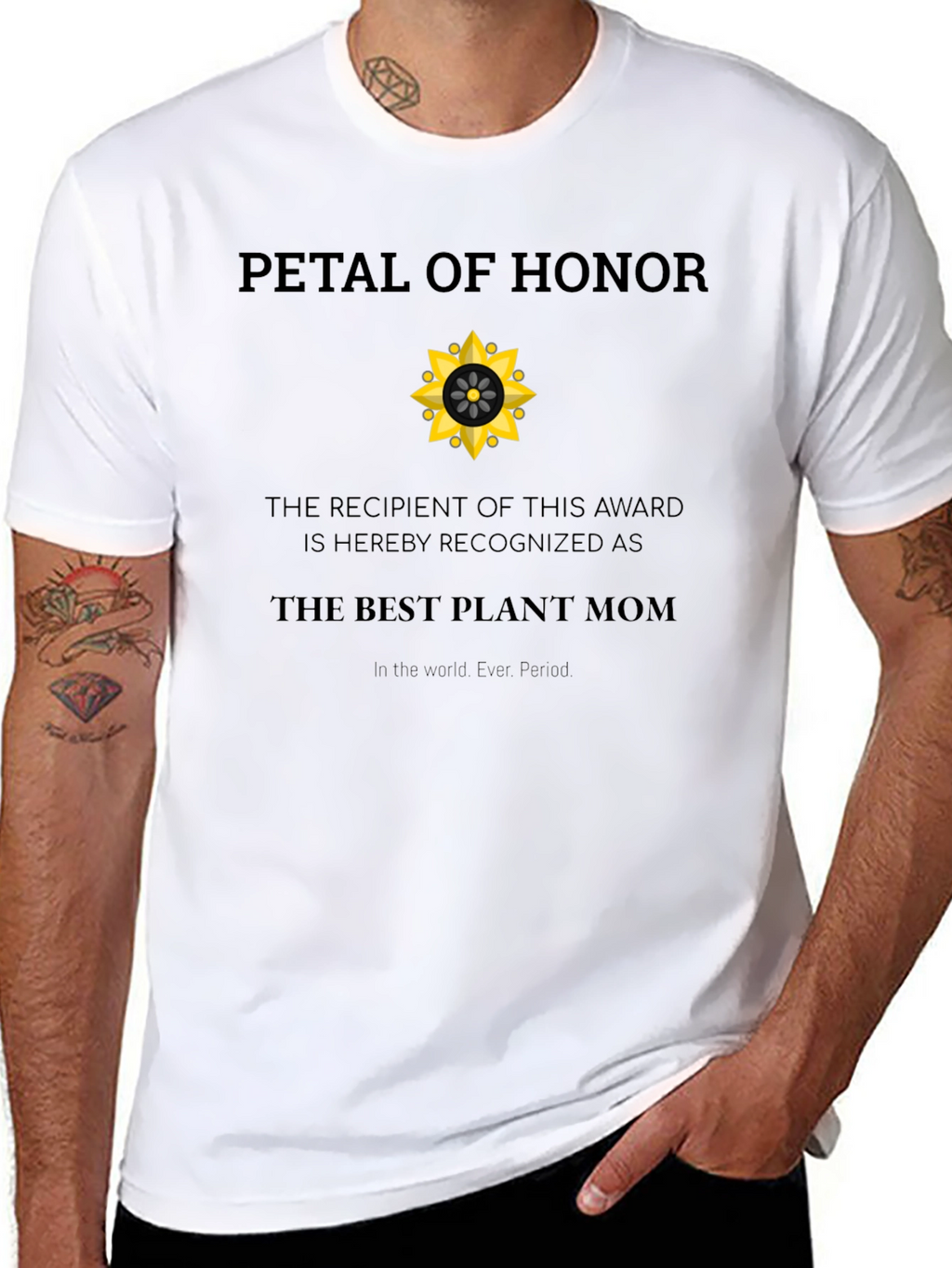 Petal of Honor Plant Mom T-Shirt