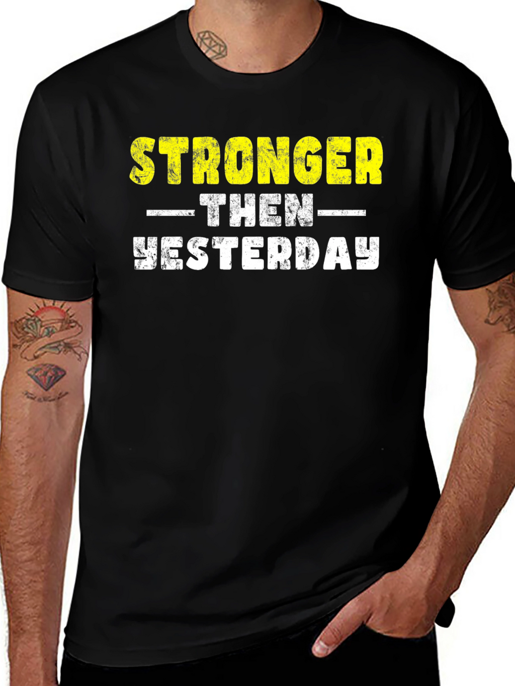 Stronger Then Yesterday Graphic Tee
