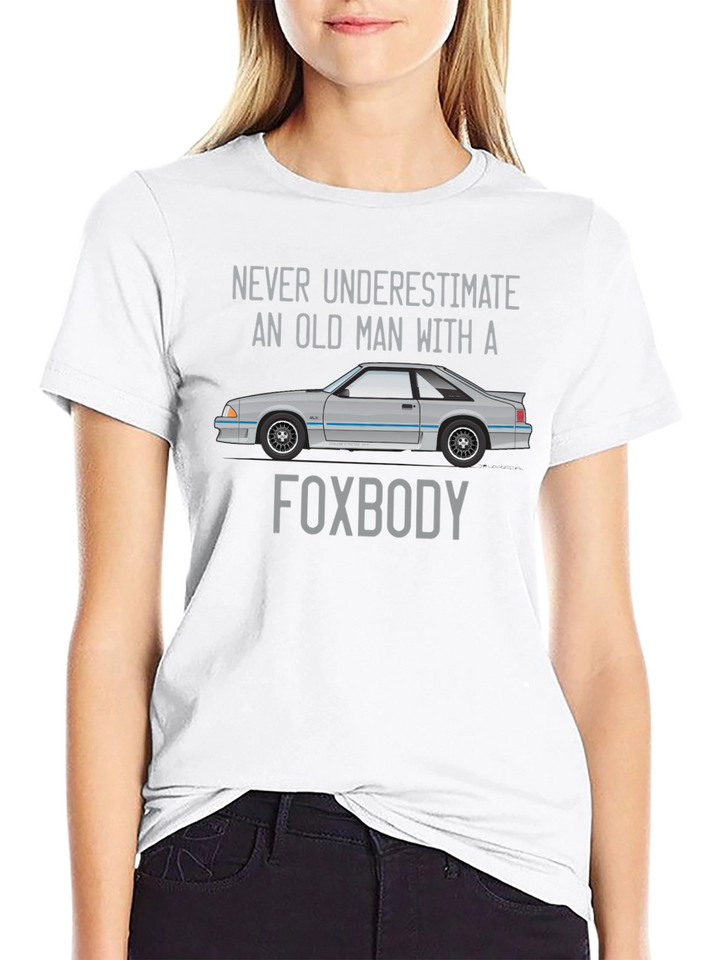 Foxbody Old Man T-Shirt - Car Enthusiast Tee