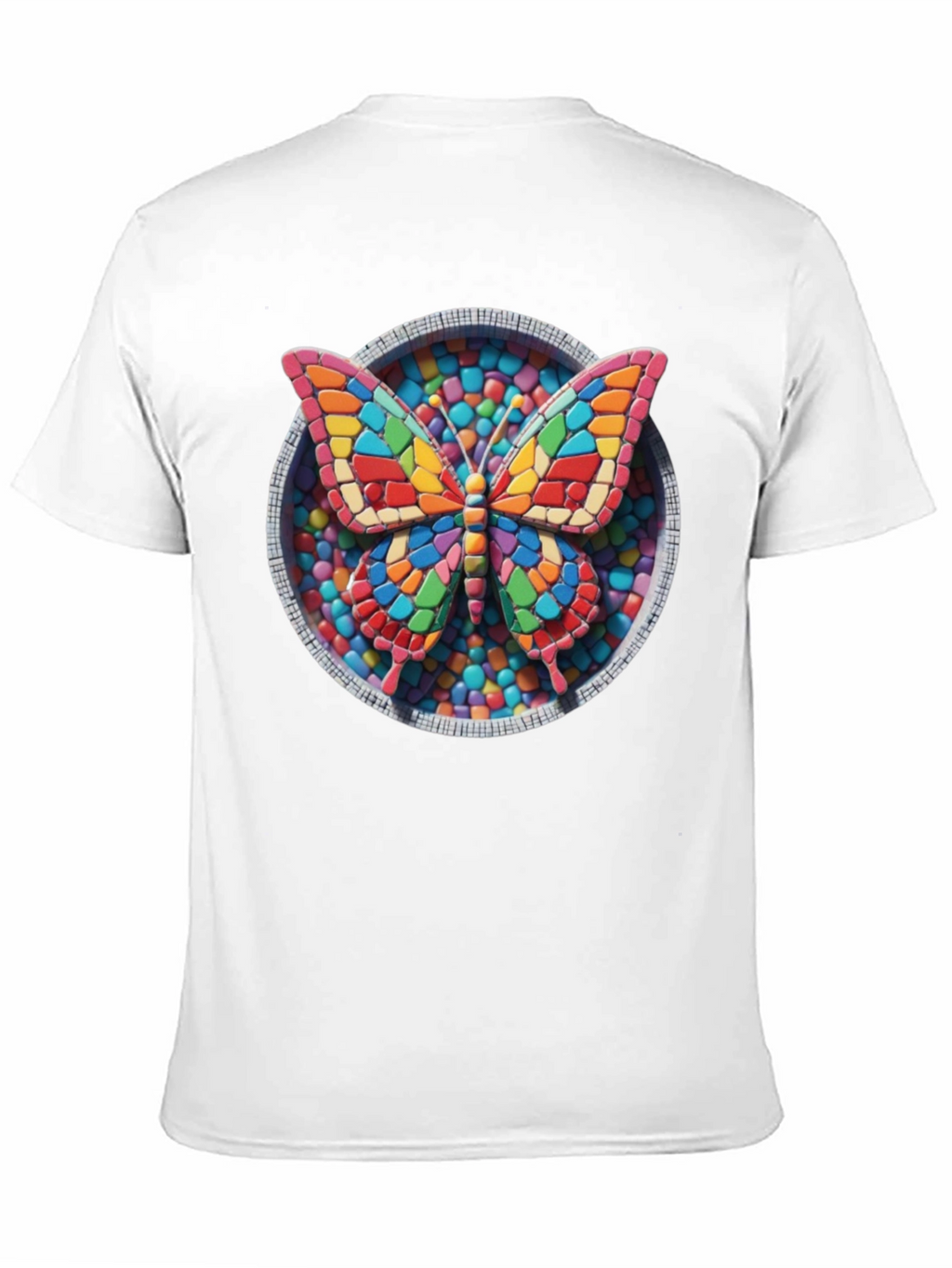 Butterfly Candy Mosaic Graphic Tee