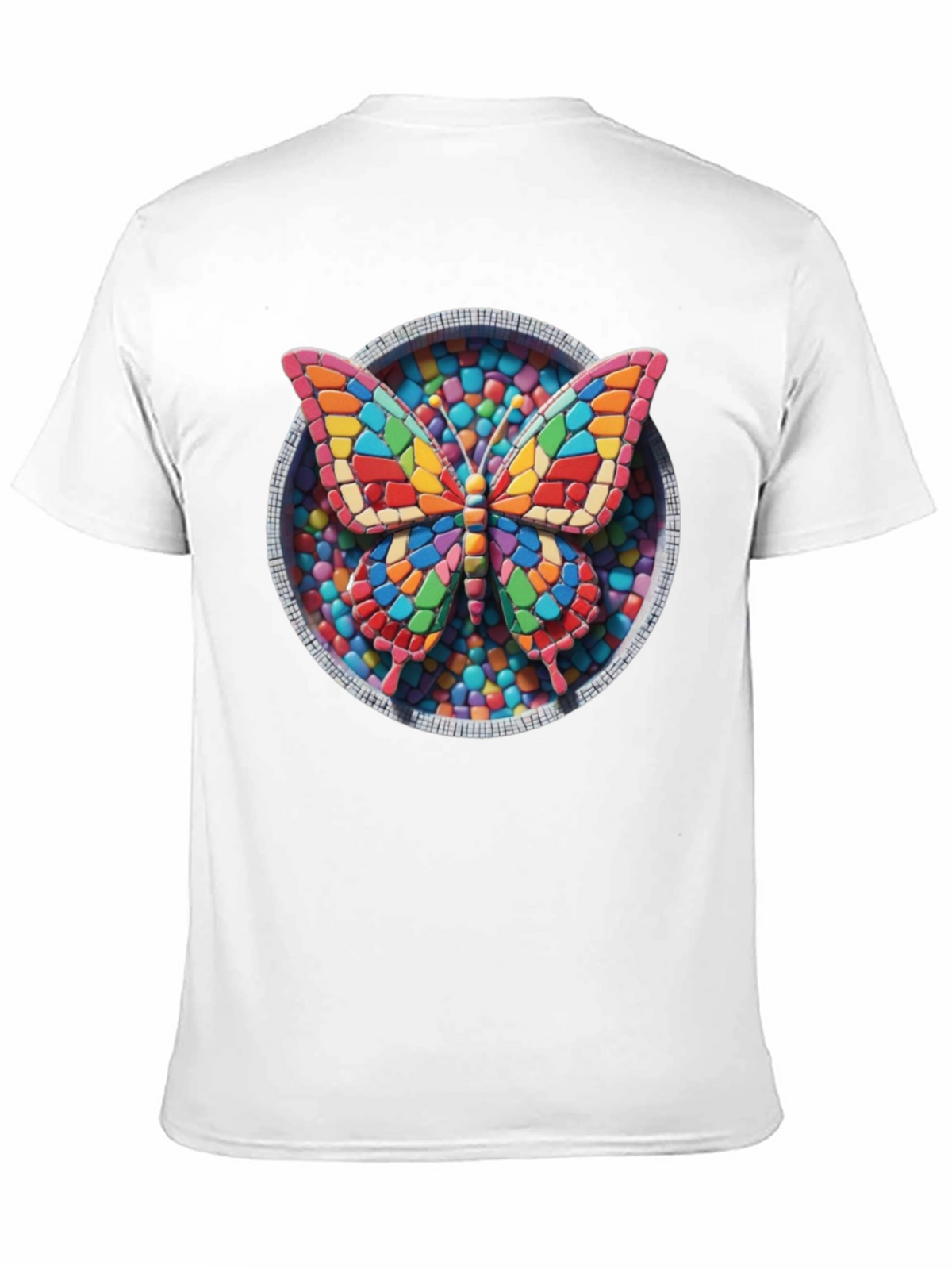 Butterfly Candy Mosaic Graphic Tee