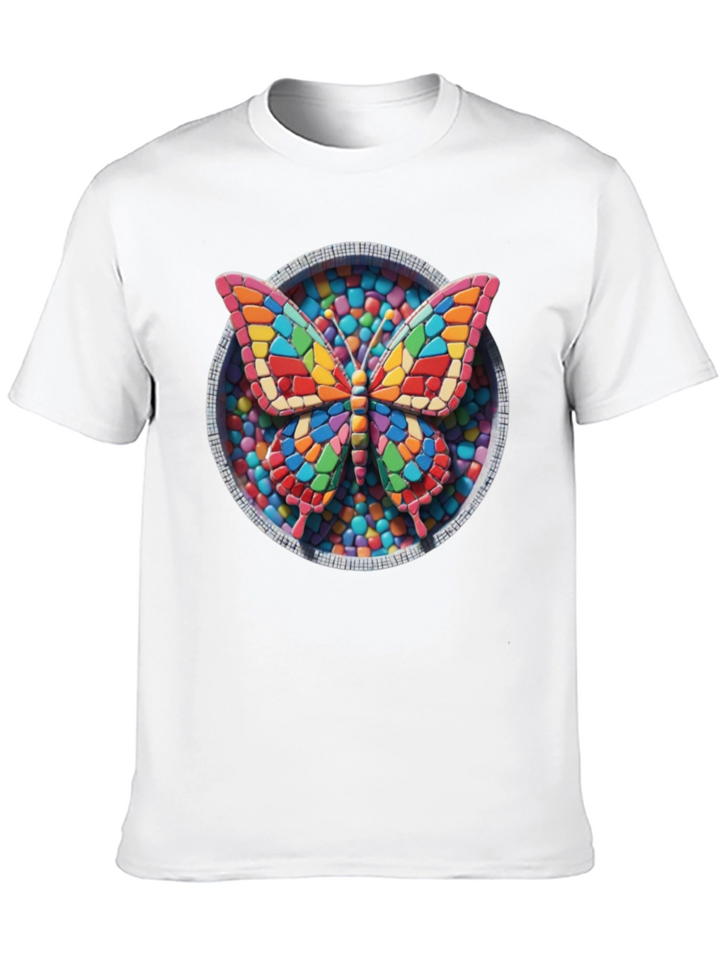 Butterfly Candy Mosaic Graphic Tee