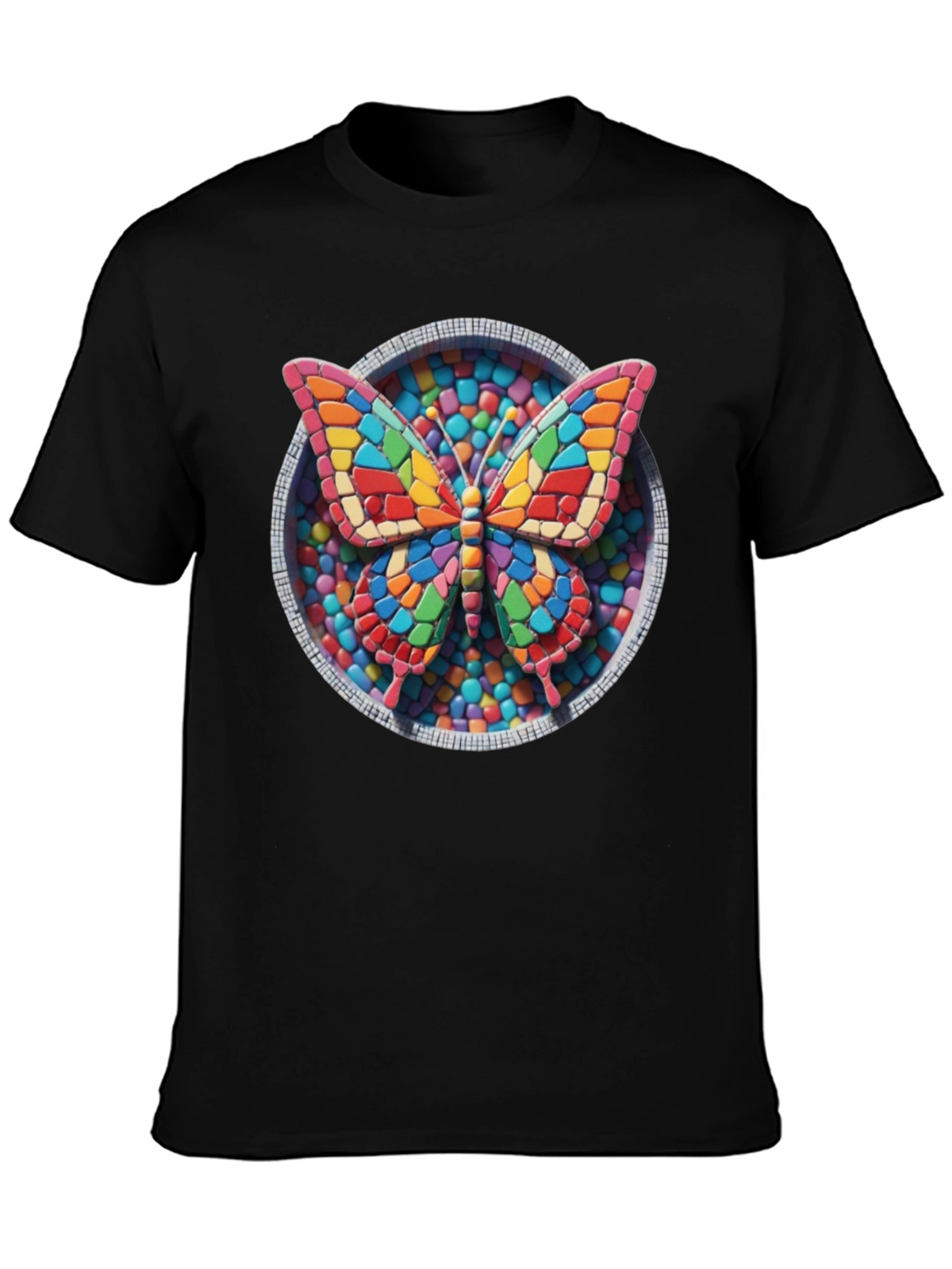 Butterfly Candy Mosaic Graphic Tee