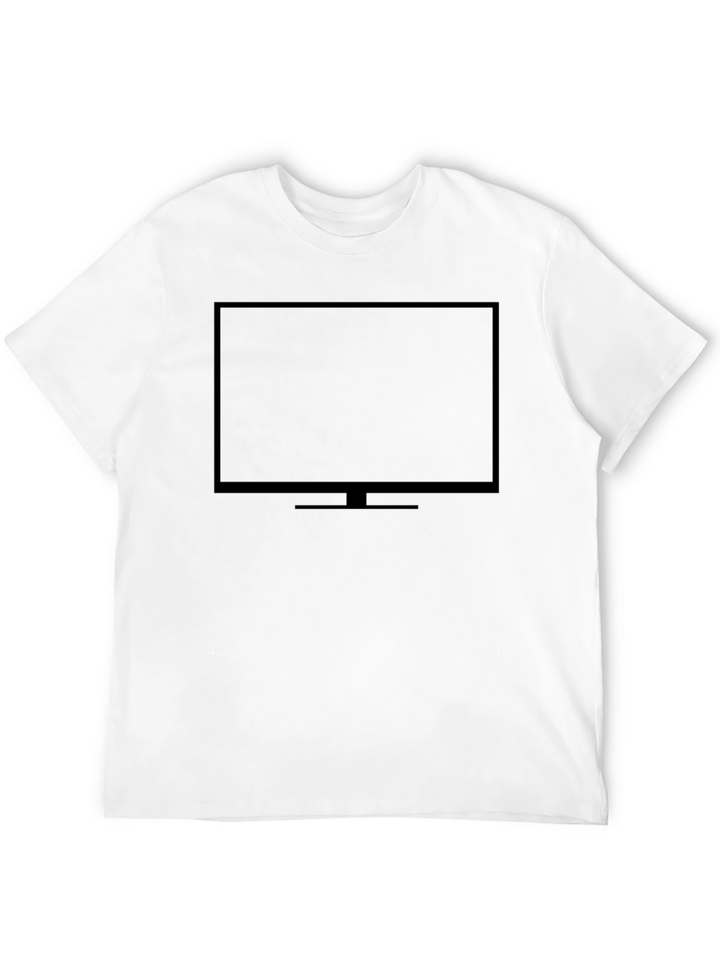 Graphic Tee - TV Screen Black T-Shirt