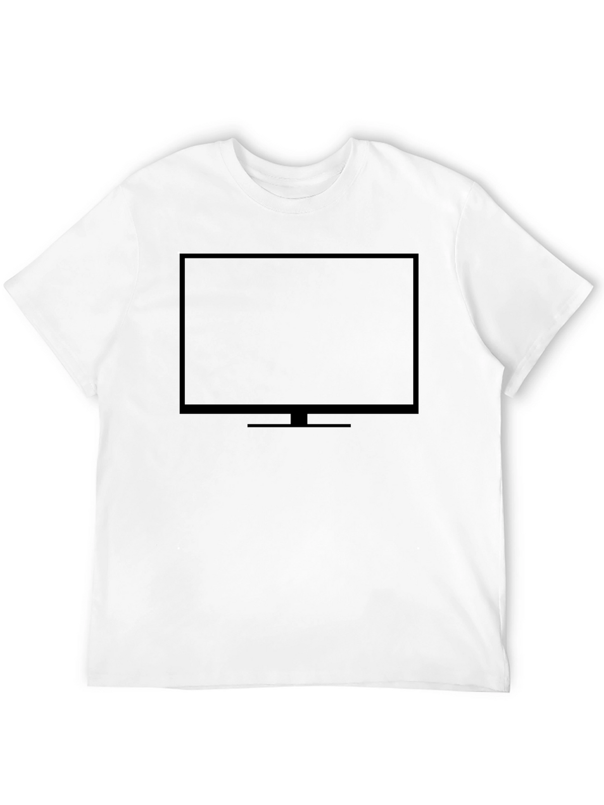 Graphic Tee - TV Screen Black T-Shirt
