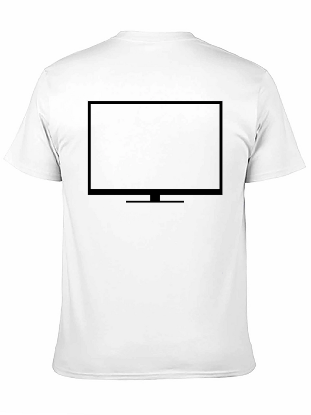 Graphic Tee - TV Screen Black T-Shirt