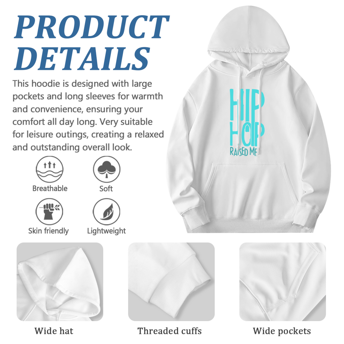 Hip Hop Graphic Hoodie
