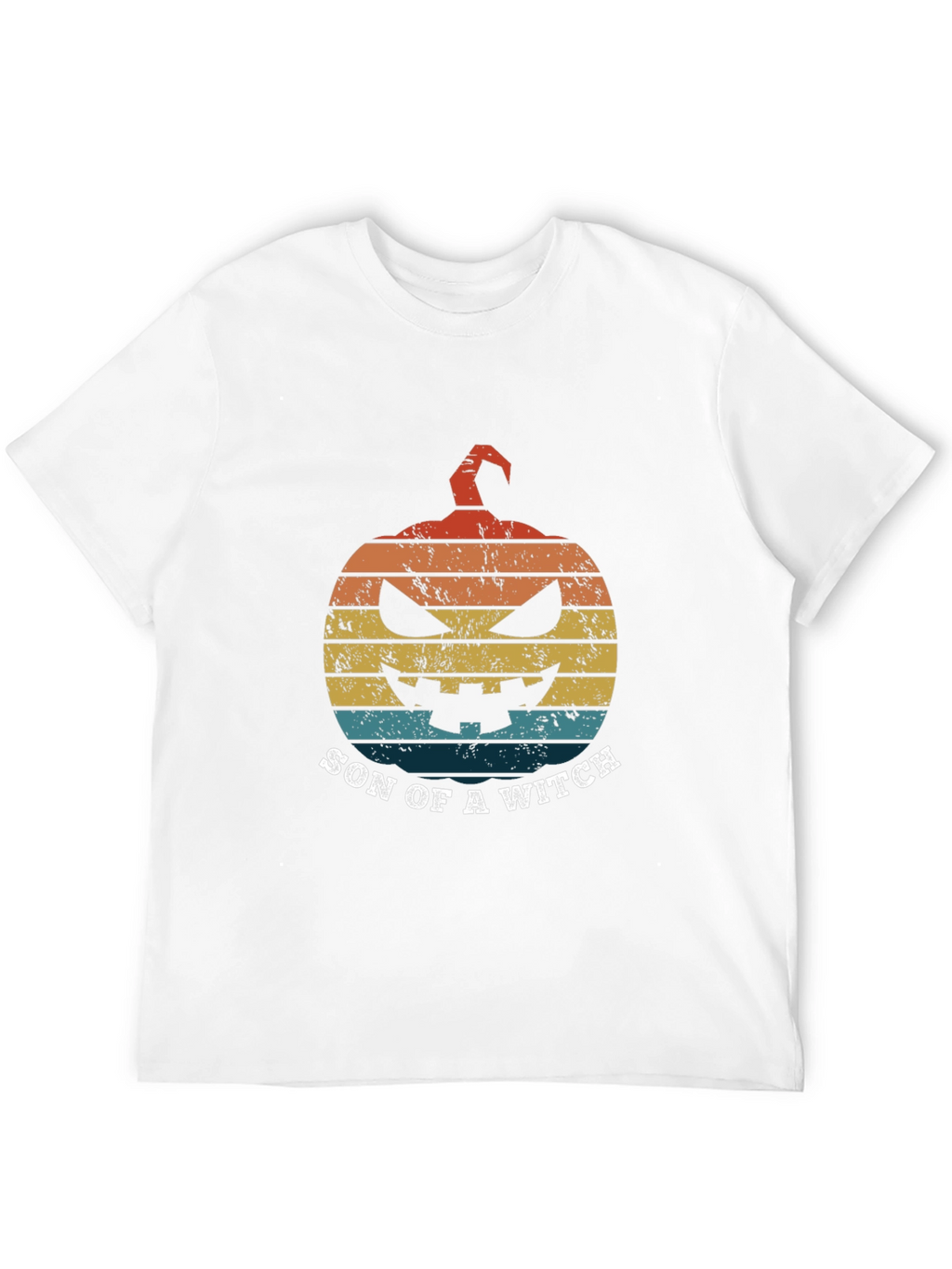 Son of a Witch Halloween Pumpkin Tee