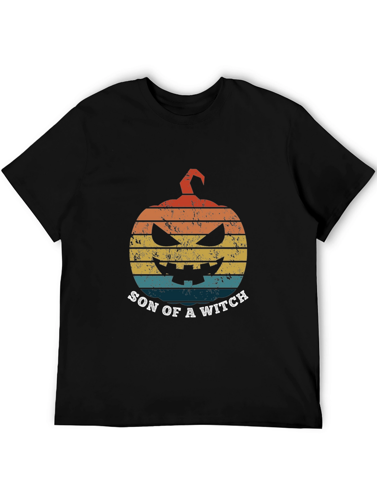 Son of a Witch Halloween Pumpkin Tee