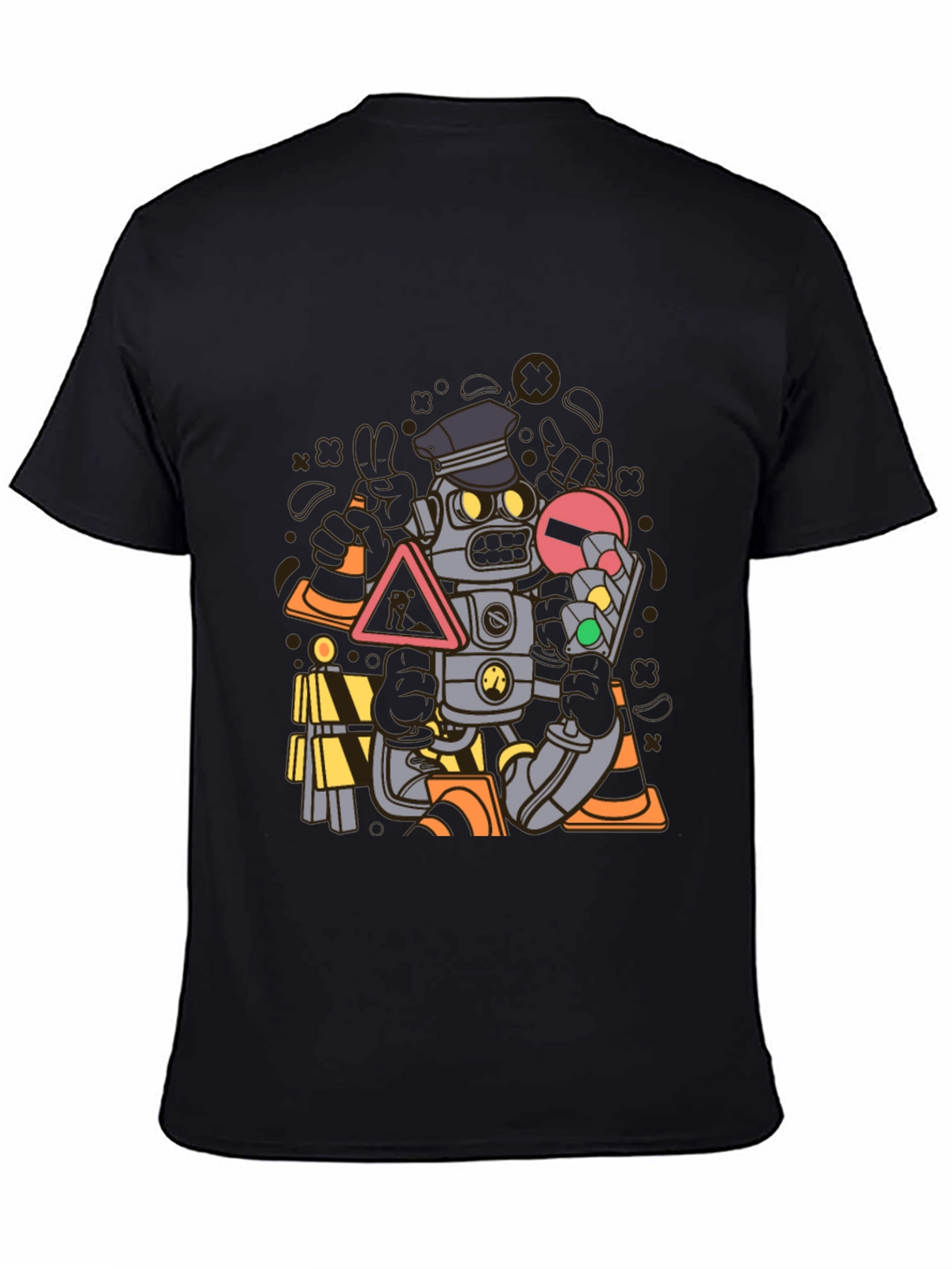 Robot Cop Graphic T-Shirt