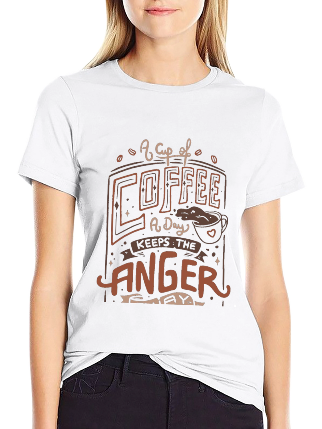 Coffee Keeps the Anger Away T-Shirt