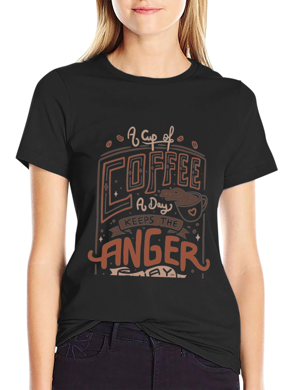 Coffee Keeps the Anger Away T-Shirt