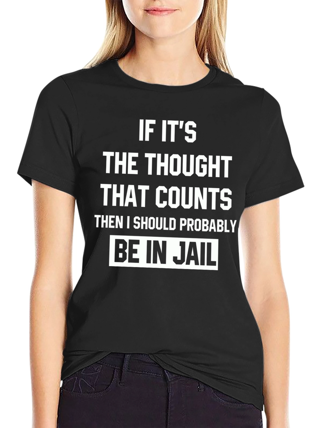 Funny Thought That Counts Graphic T-Shirt