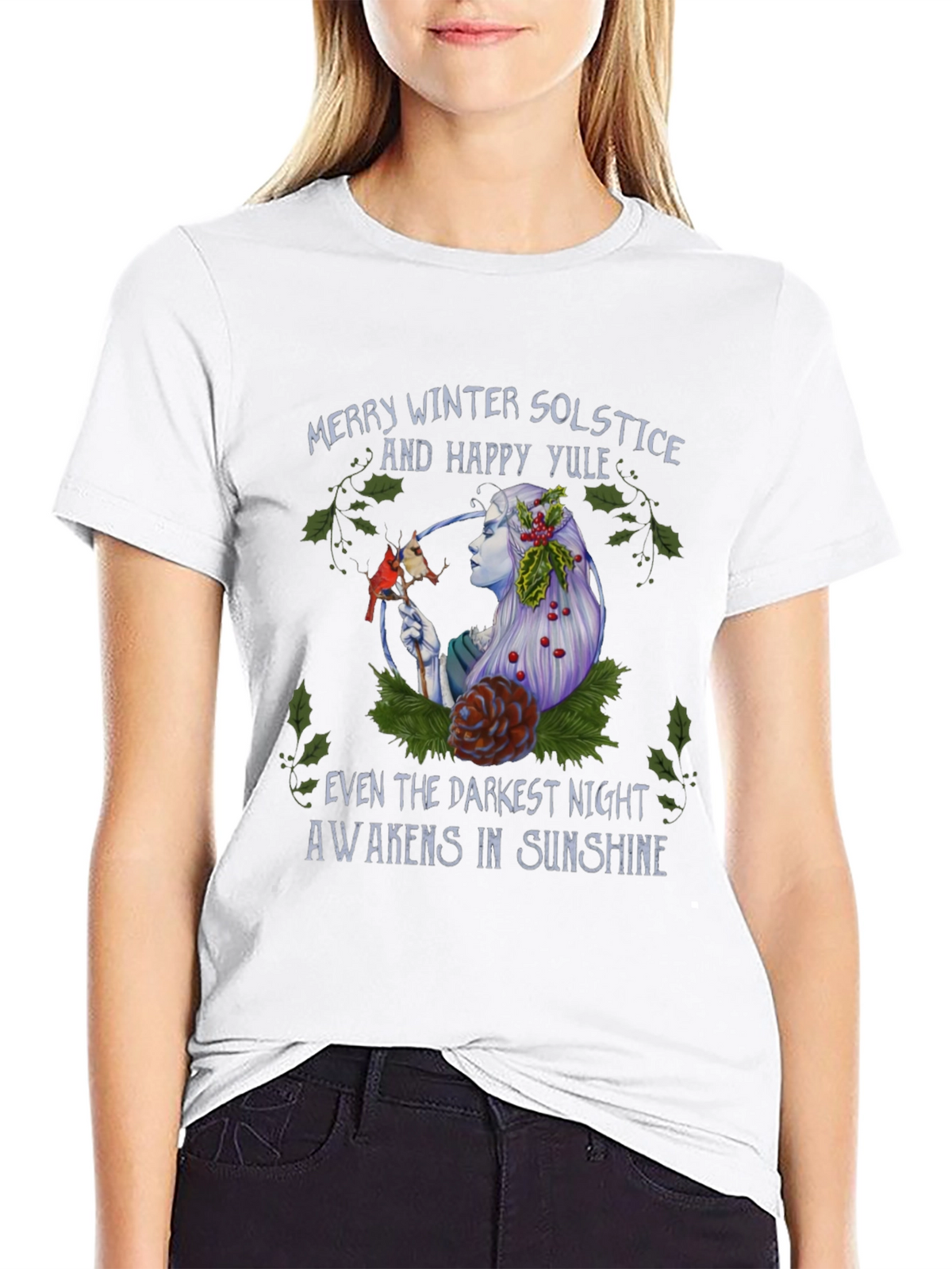 Winter Solstice T-Shirt - Merry Yule