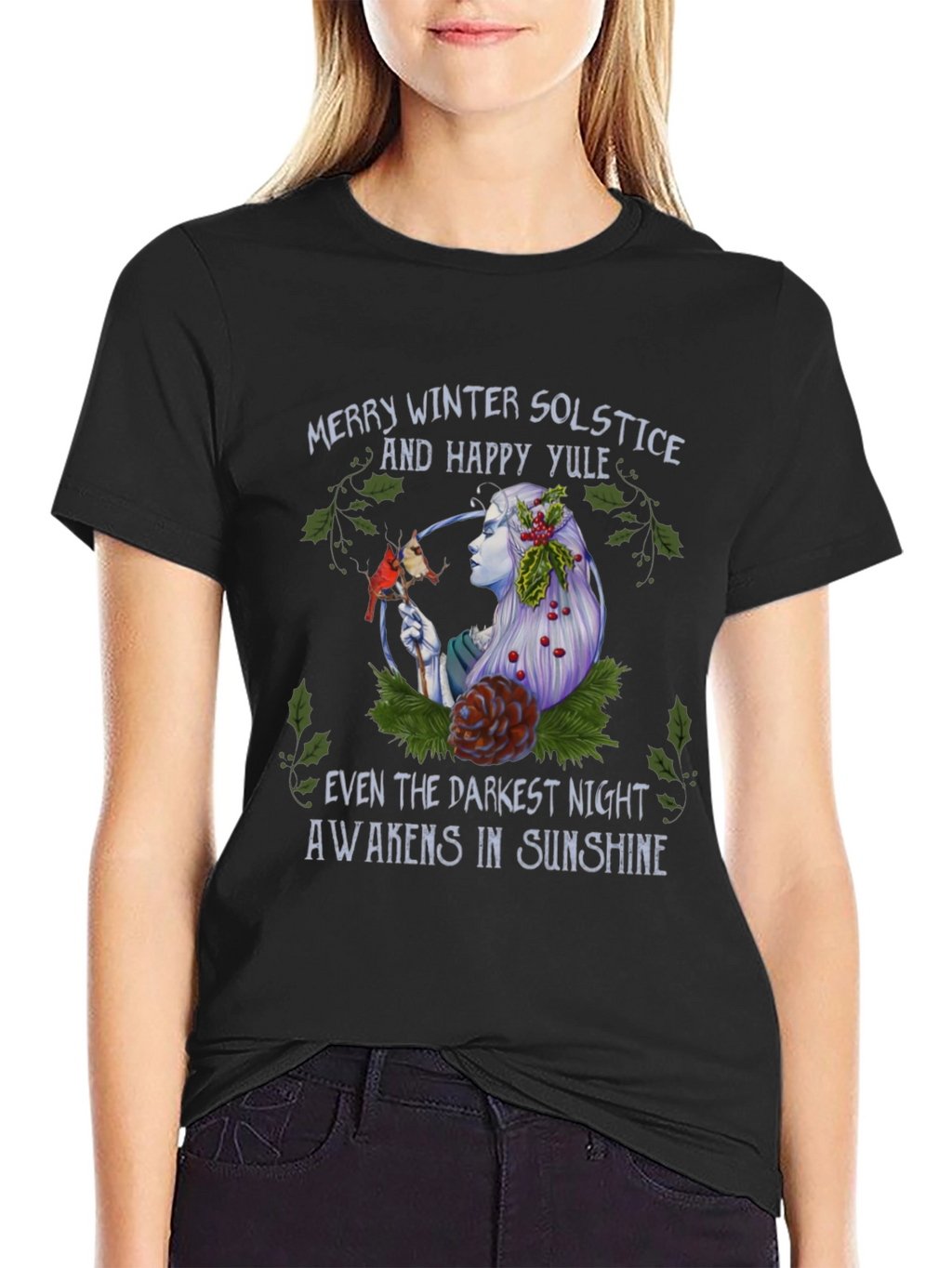 Winter Solstice T-Shirt - Merry Yule