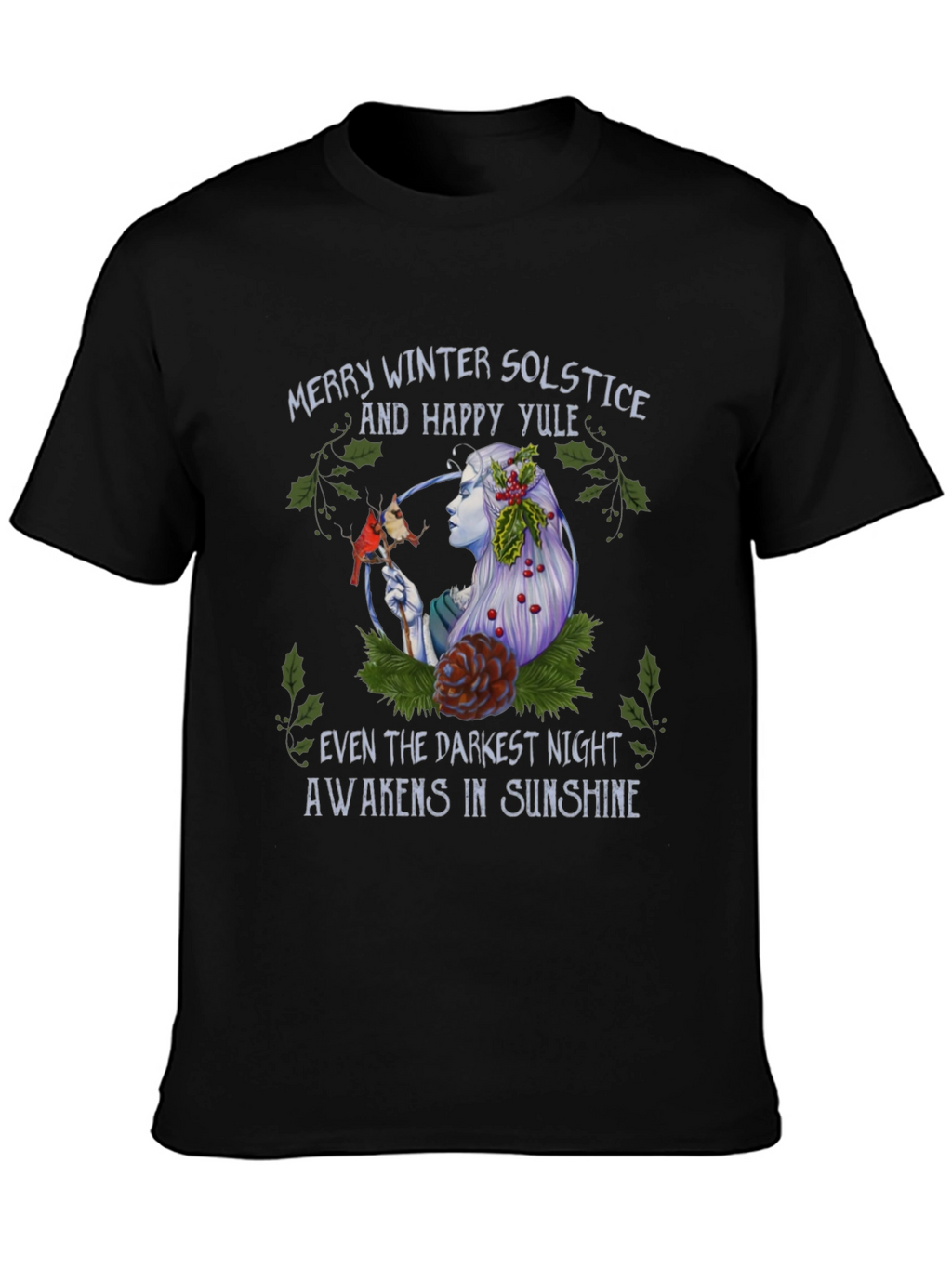 Winter Solstice T-Shirt - Merry Yule