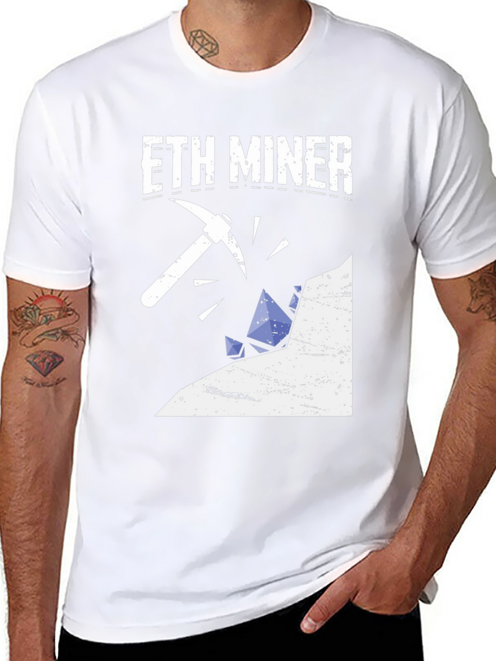 ETH Miner T-Shirt Crypto Mining Tee
