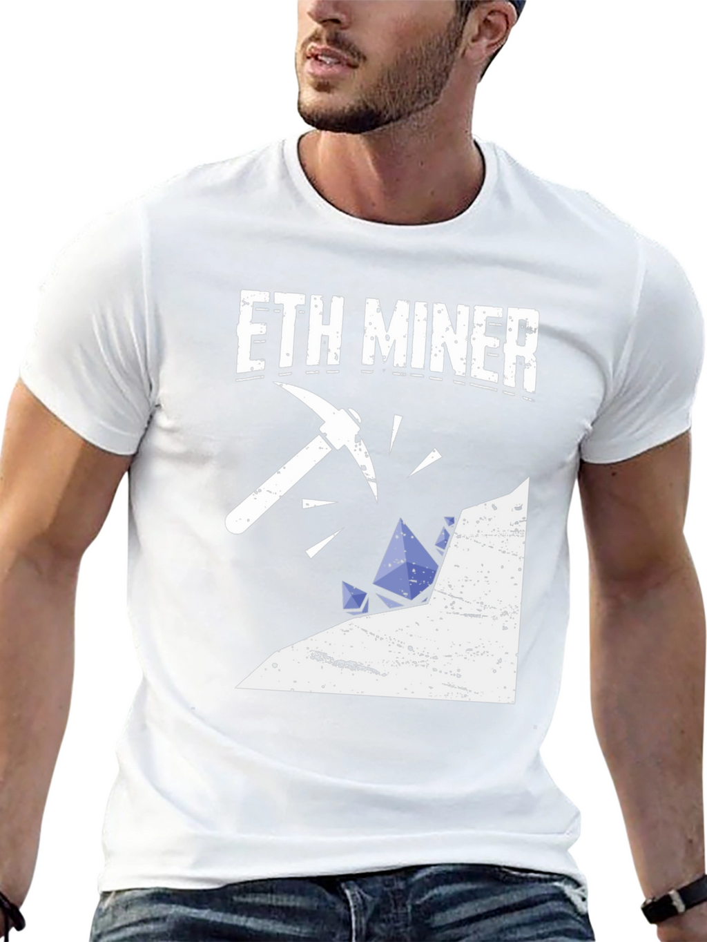 ETH Miner T-Shirt Crypto Mining Tee
