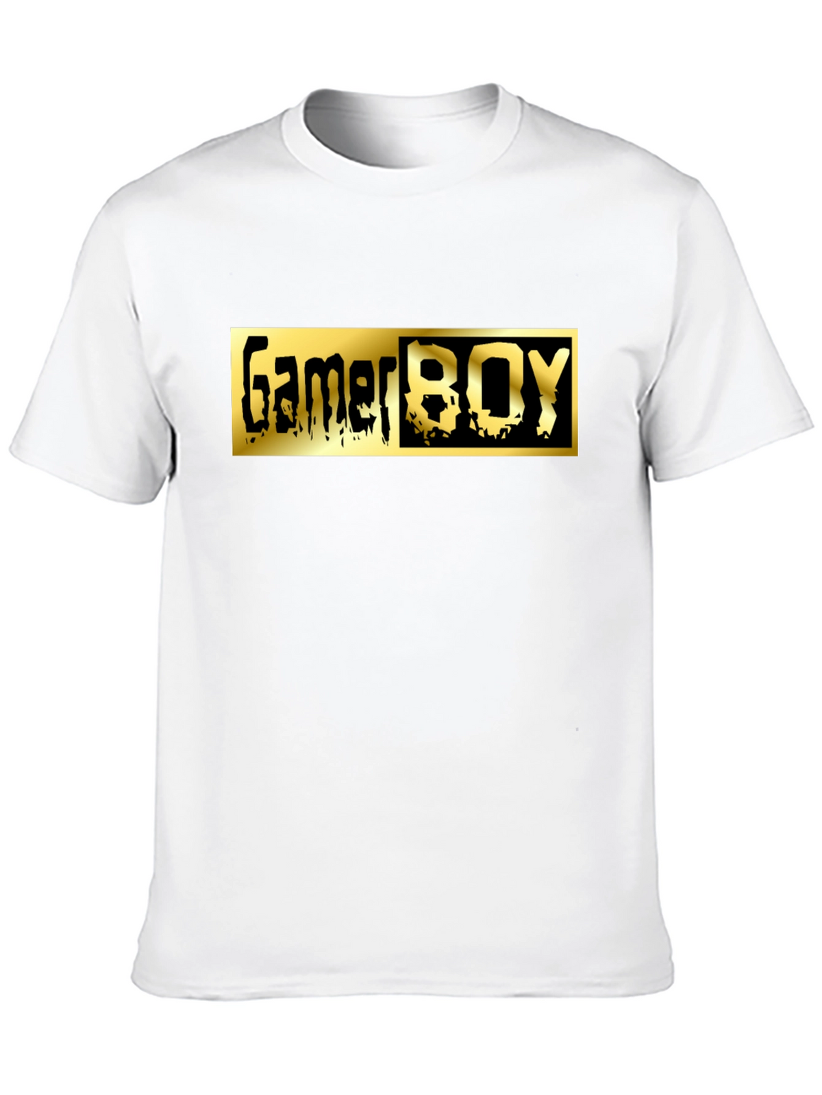 Gamer Boy Graphic Tee - Black