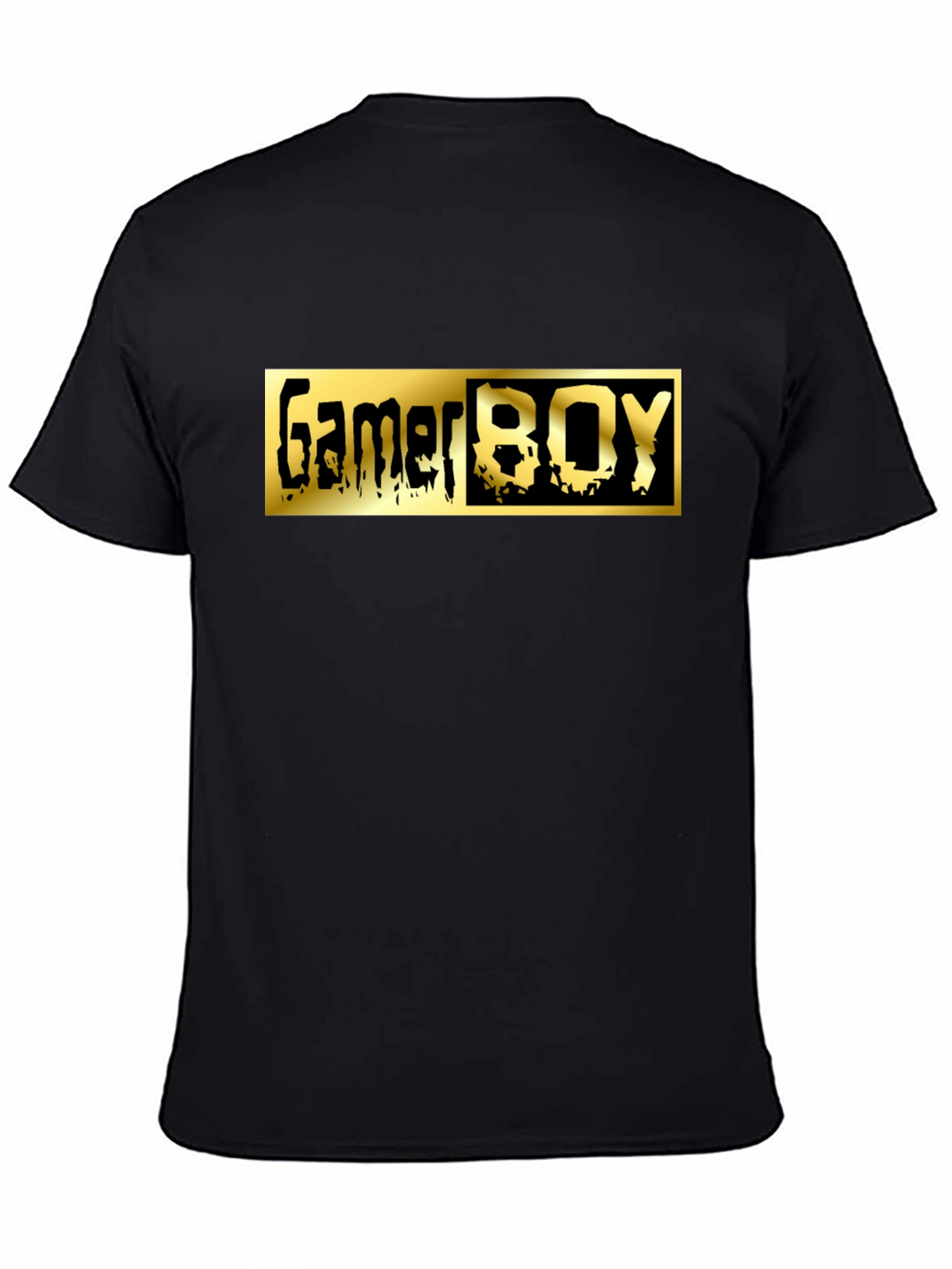 Gamer Boy Graphic Tee - Black