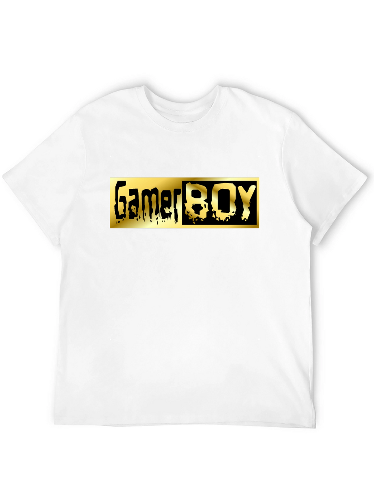 Gamer Boy Graphic Tee - Black