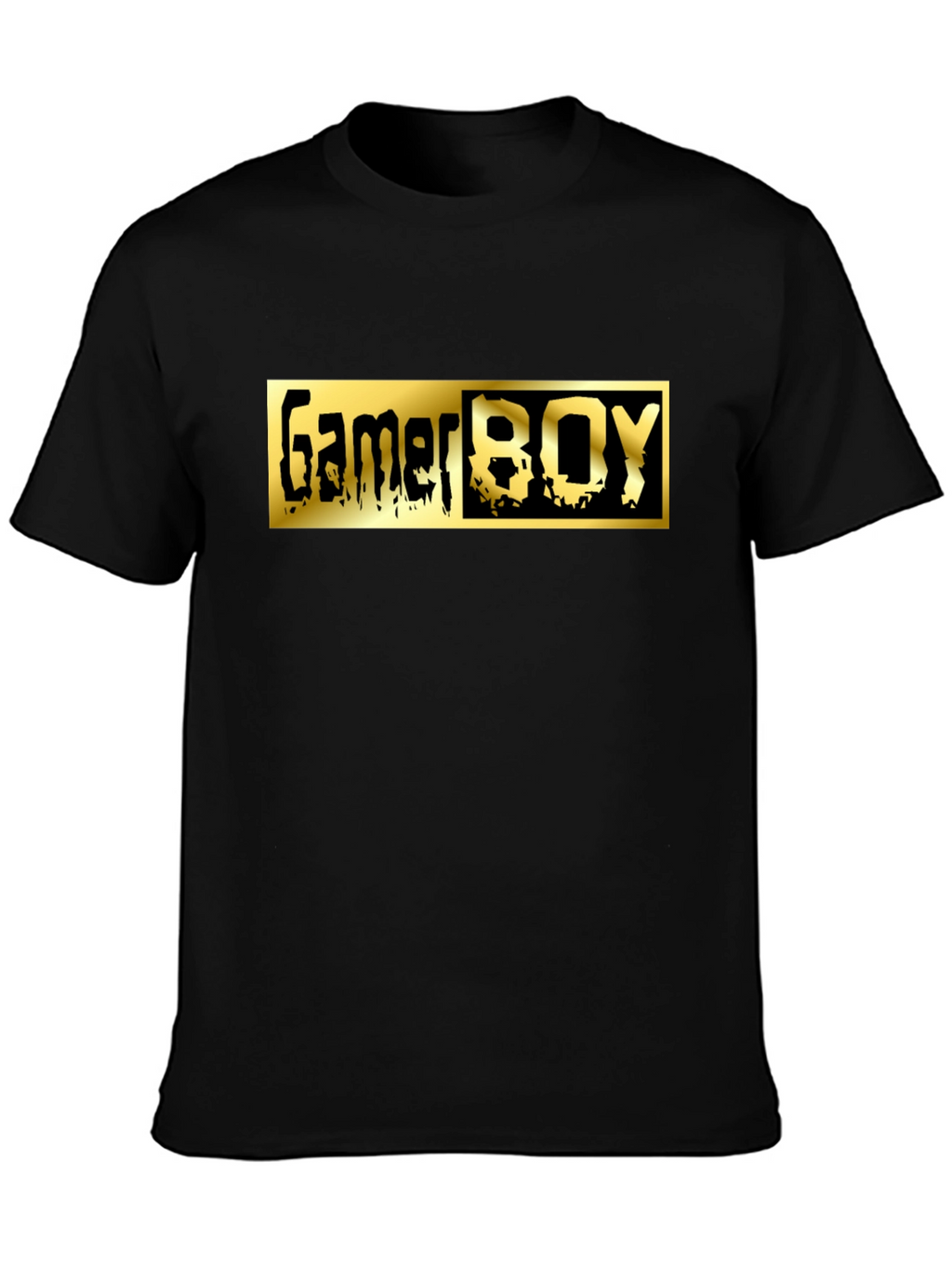 Gamer Boy Graphic Tee - Black