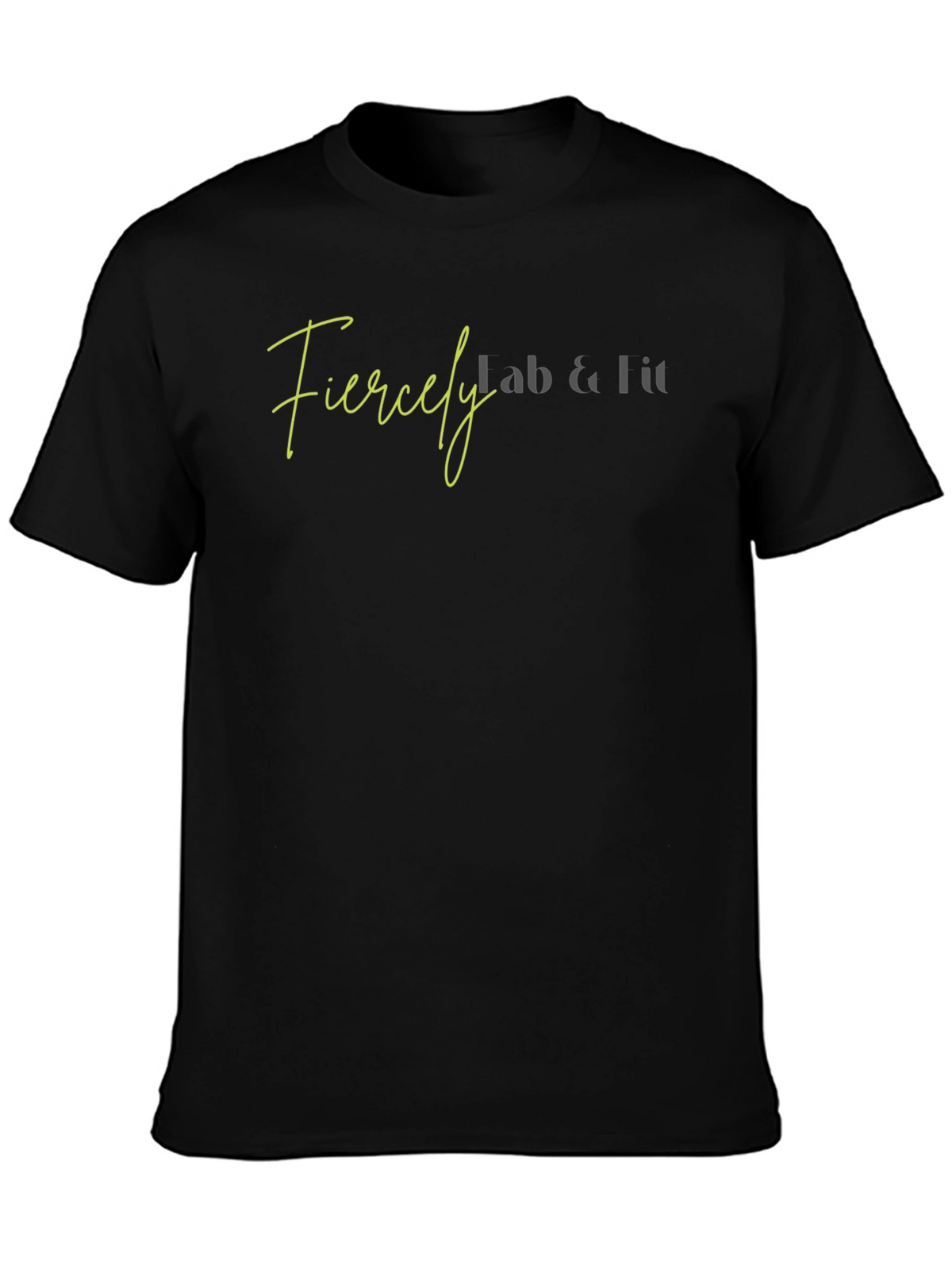 Fiercely Fab & Lit Black T-Shirt