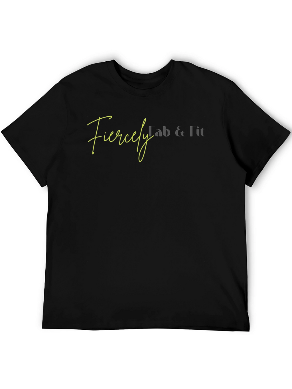 Fiercely Fab & Lit Black T-Shirt