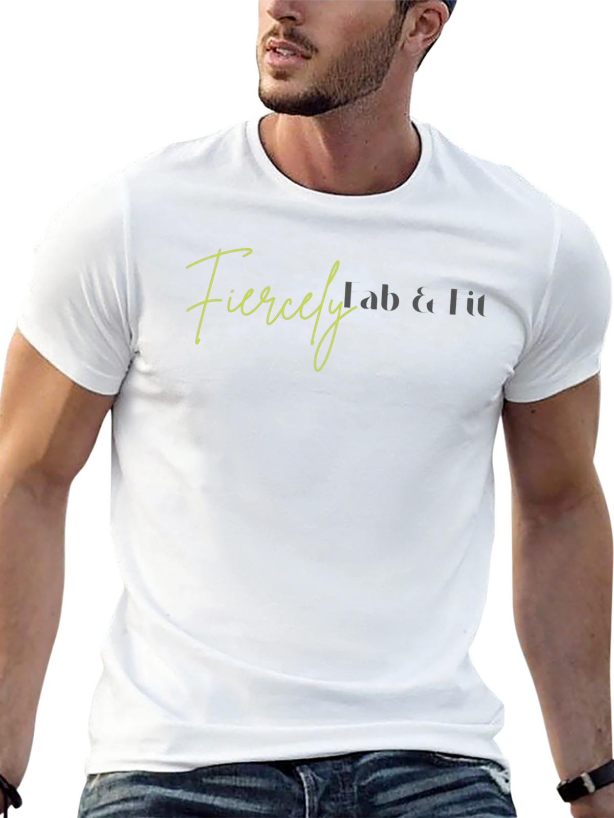 Fiercely Fab & Lit Black T-Shirt