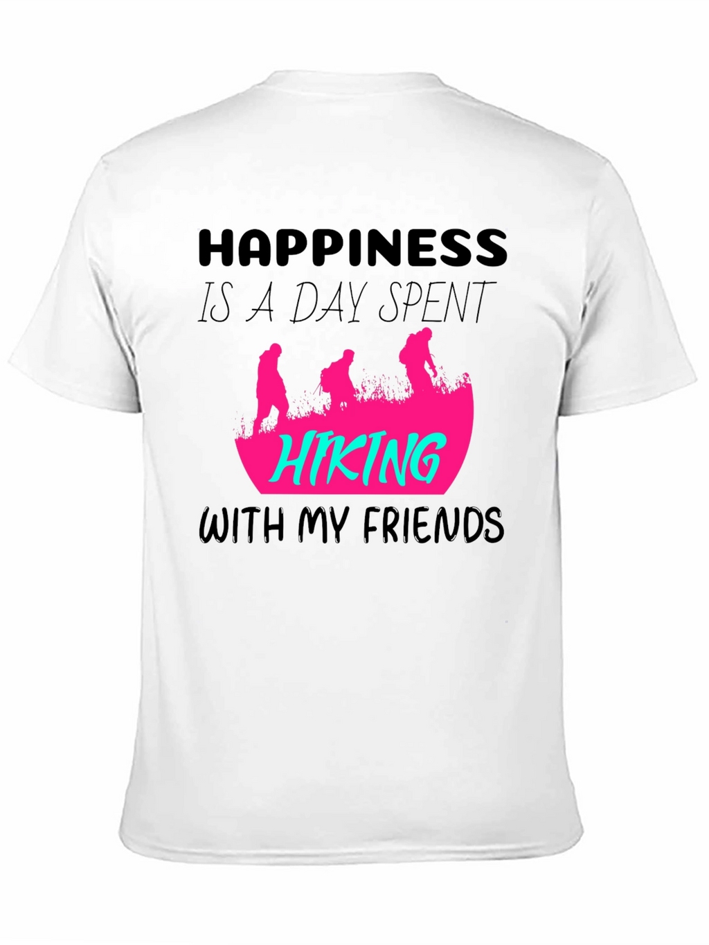 Happiness Hiking Friends Graphic Tee