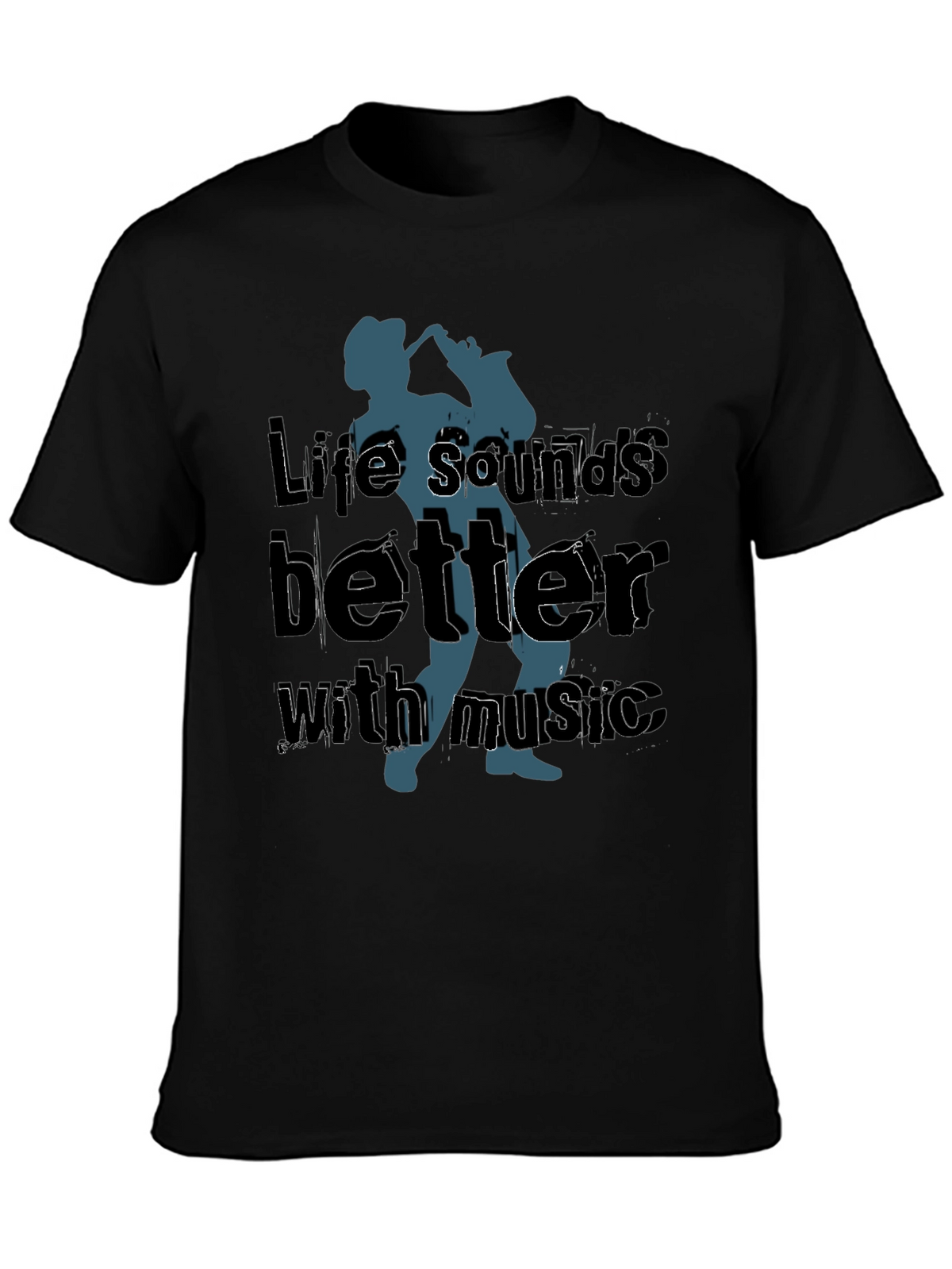 Life Sounds Better Music T-Shirt