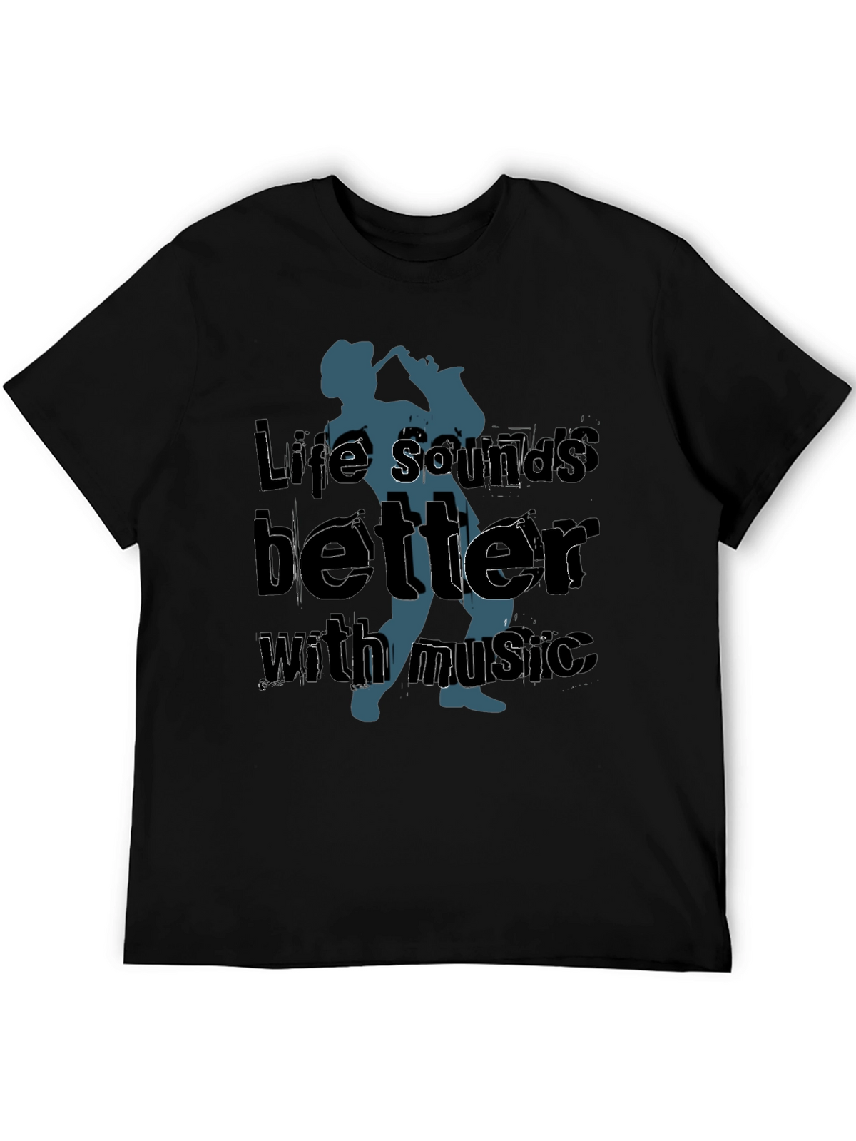Life Sounds Better Music T-Shirt