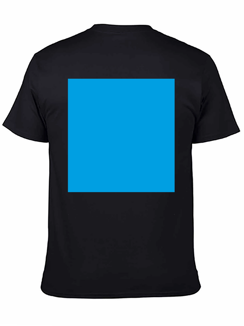 Mens Basic Black Short Sleeve T-Shirt