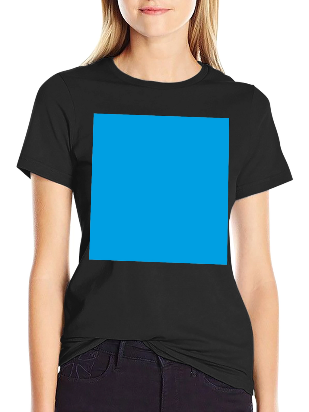 Mens Basic Black Short Sleeve T-Shirt