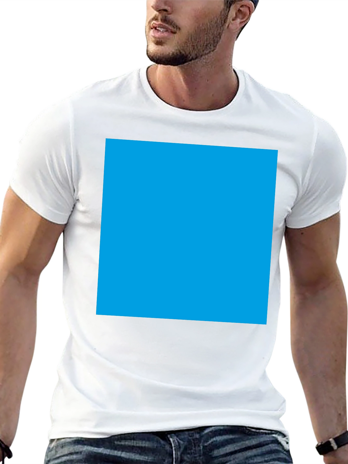 Mens Basic Black Short Sleeve T-Shirt