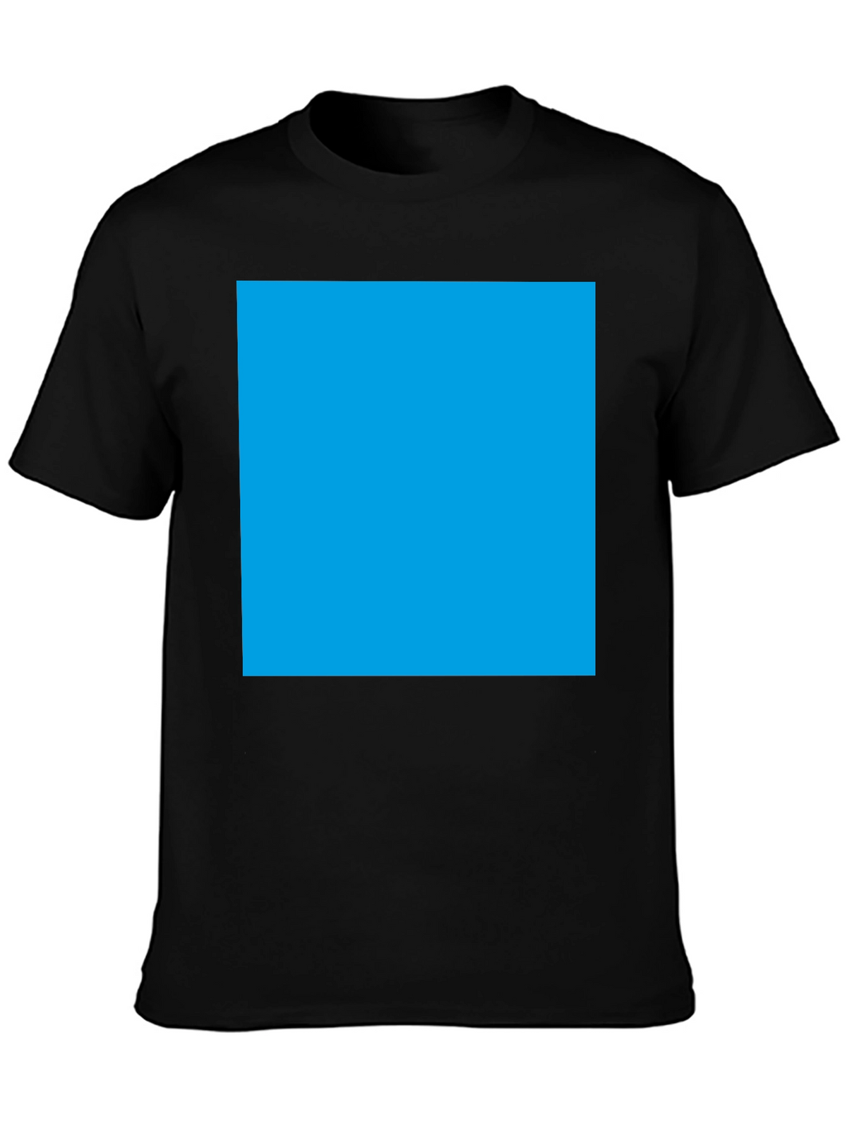 Mens Basic Black Short Sleeve T-Shirt